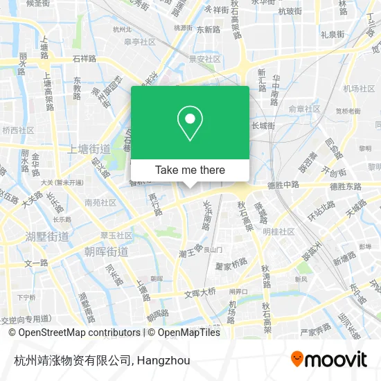 杭州靖涨物资有限公司 map