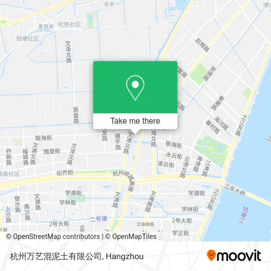 杭州万艺混泥土有限公司 map