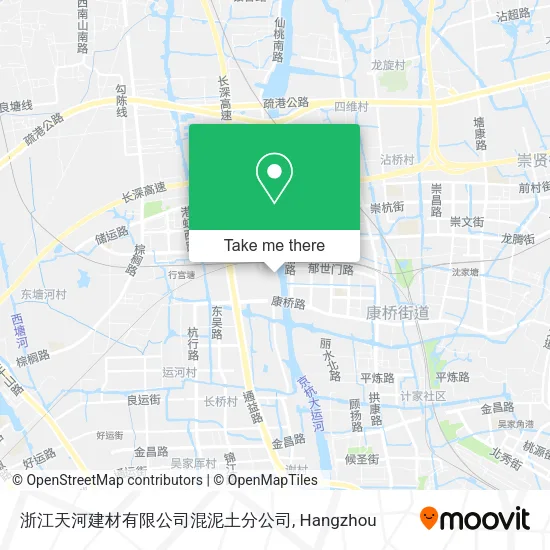 浙江天河建材有限公司混泥土分公司 map