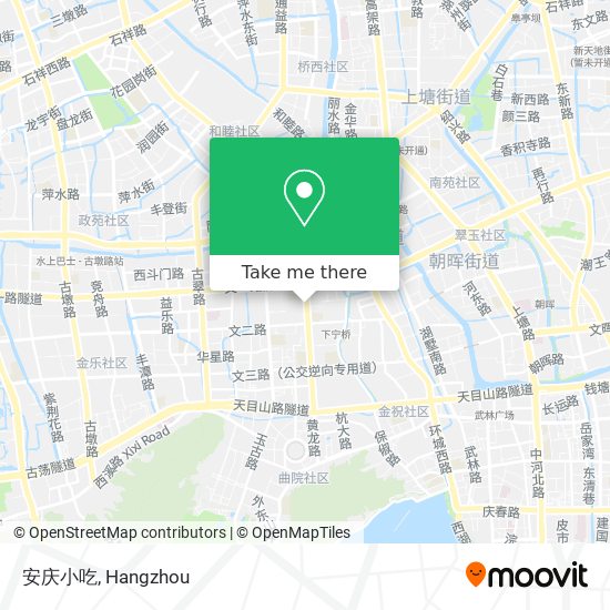安庆小吃 map
