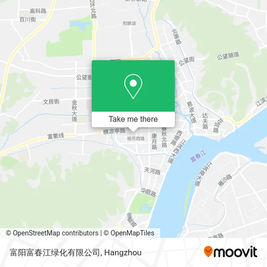 富阳富春江绿化有限公司 map