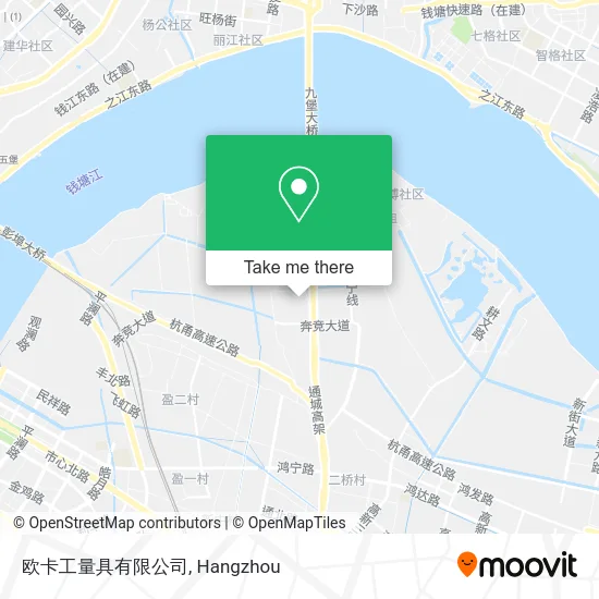 欧卡工量具有限公司 map