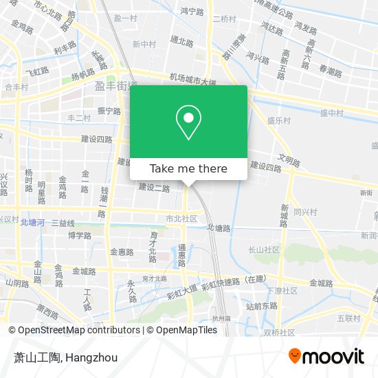 萧山工陶 map