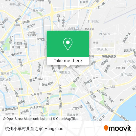 杭州小羊村儿童之家 map