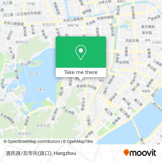 惠民路/后市街(路口) map