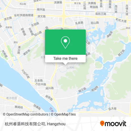 杭州睿盾科技有限公司 map
