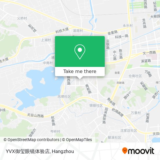 YVX御玺眼镜体验店 map
