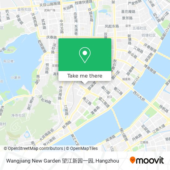 Wangjiang New Garden 望江新园一园 map