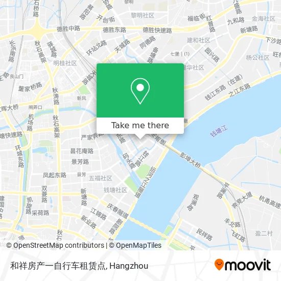 和祥房产一自行车租赁点 map