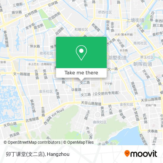 卯丁课堂(文二店) map