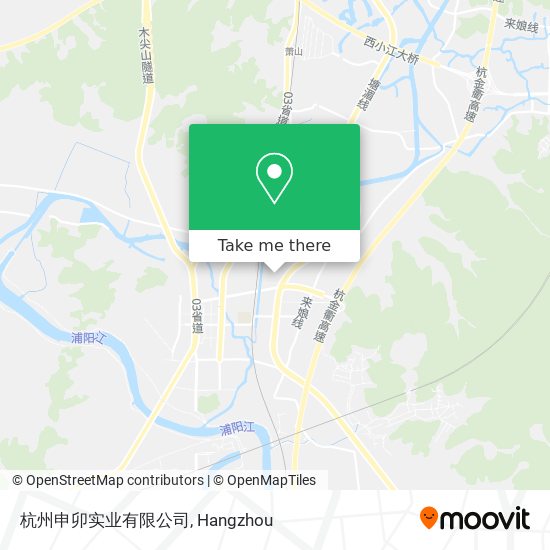 杭州申卯实业有限公司 map
