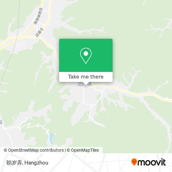 朝岁弄 map
