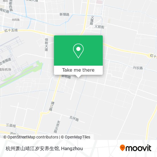 杭州萧山靖江岁安养生馆 map