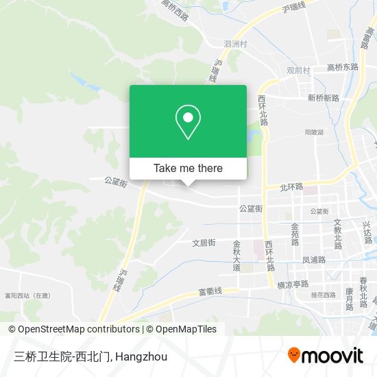 三桥卫生院-西北门 map