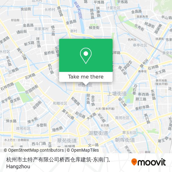 杭州市土特产有限公司桥西仓库建筑-东南门 map
