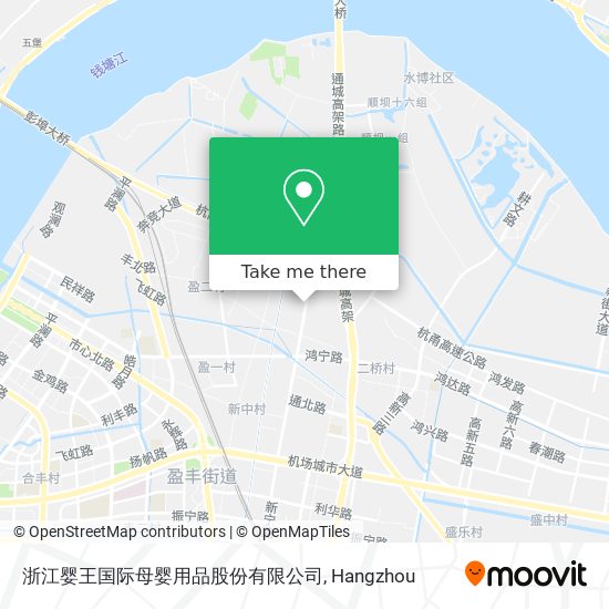 浙江婴王国际母婴用品股份有限公司 map