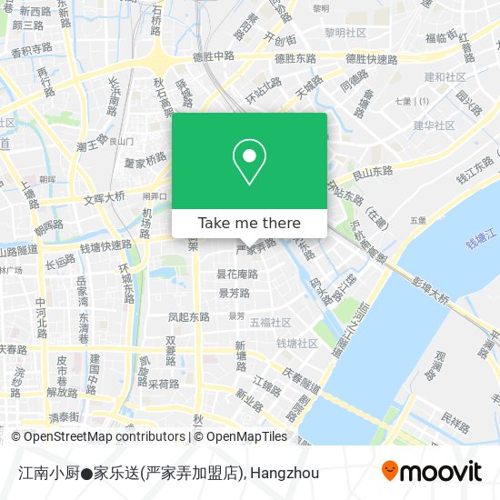 江南小厨●家乐送(严家弄加盟店) map