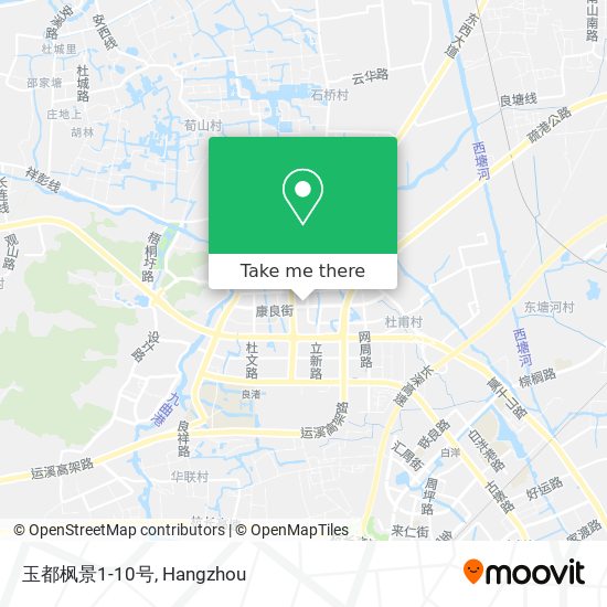 玉都枫景1-10号 map