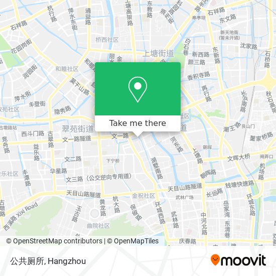 公共厕所 map