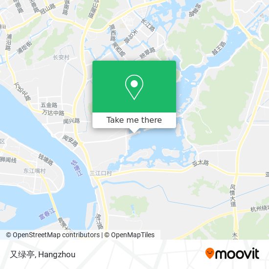 又绿亭 map