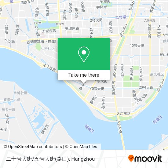 二十号大街/五号大街(路口) map