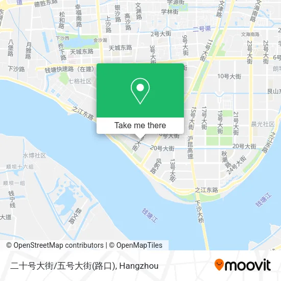 二十号大街/五号大街(路口) map