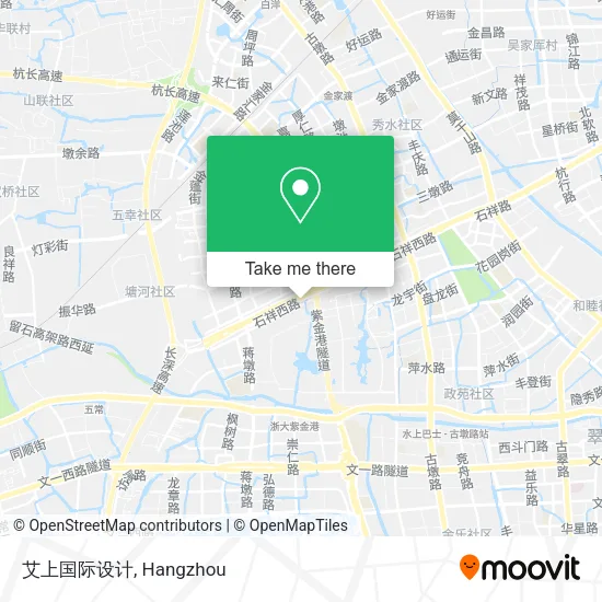 艾上国际设计 map