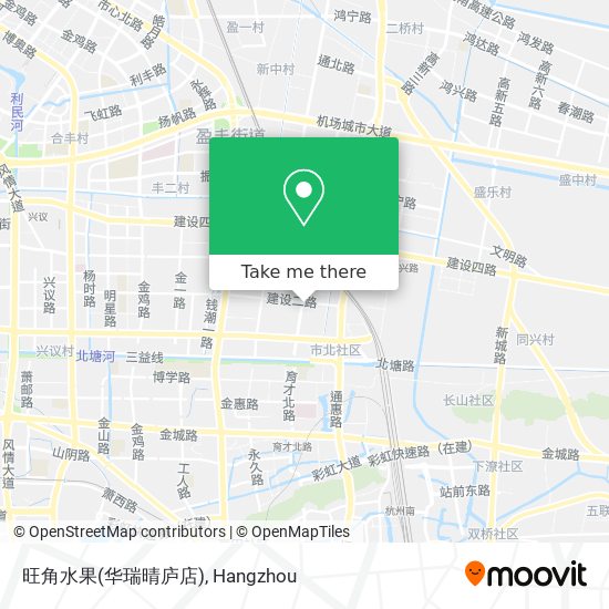 旺角水果(华瑞晴庐店) map