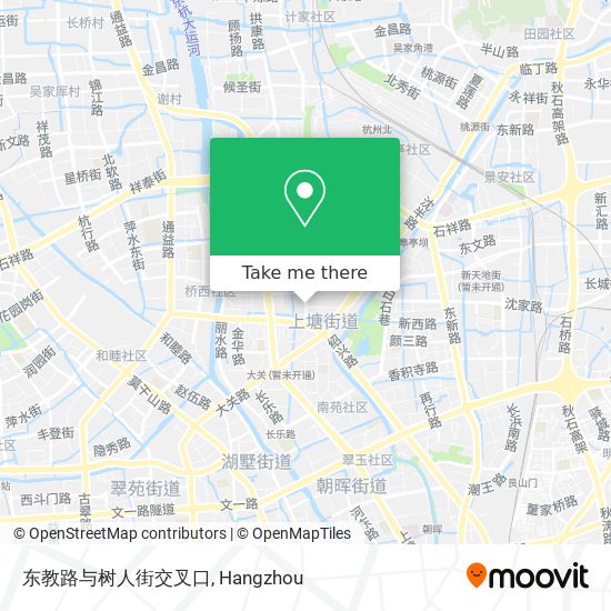 东教路与树人街交叉口 map