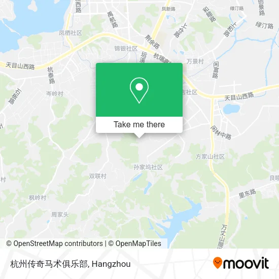 杭州传奇马术俱乐部 map