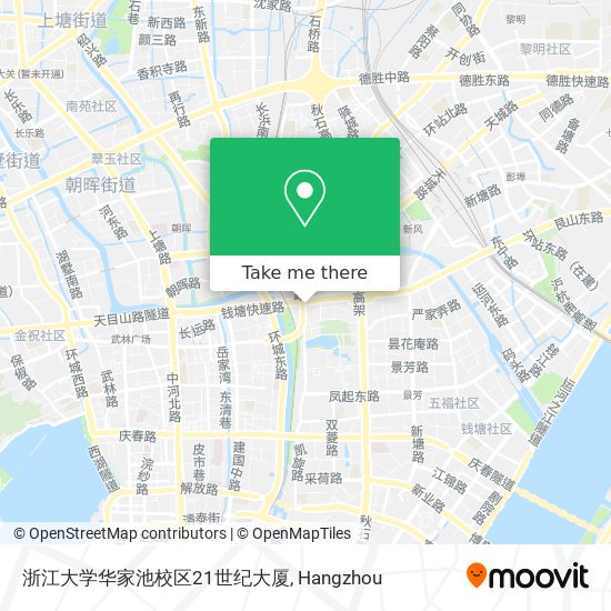 浙江大学华家池校区21世纪大厦 map