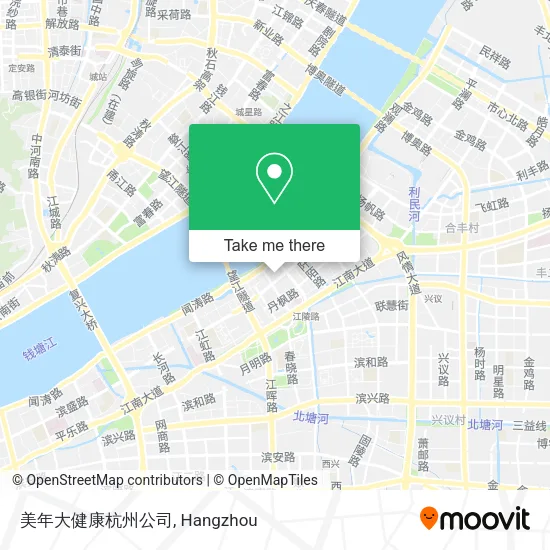美年大健康杭州公司 map