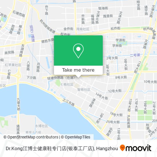 Dr.Kong江博士健康鞋专门店(银泰工厂店) map