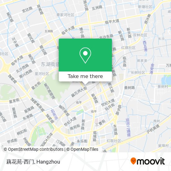 藕花苑-西门 map