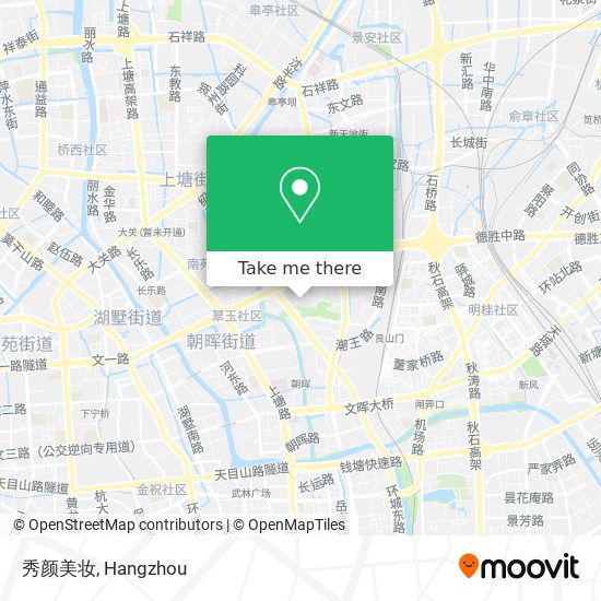 秀颜美妆 map