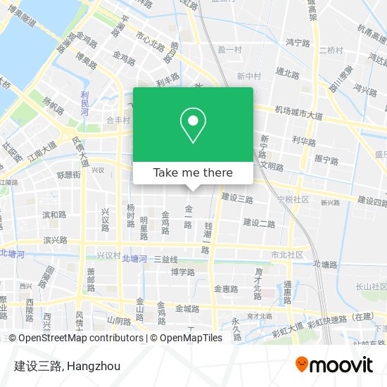 建设三路 map