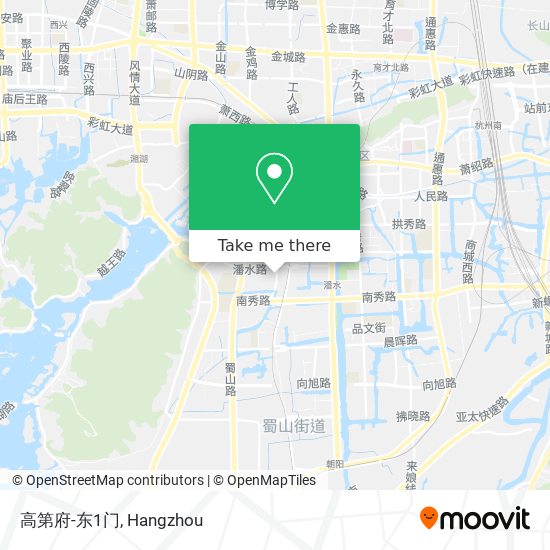 高第府-东1门 map