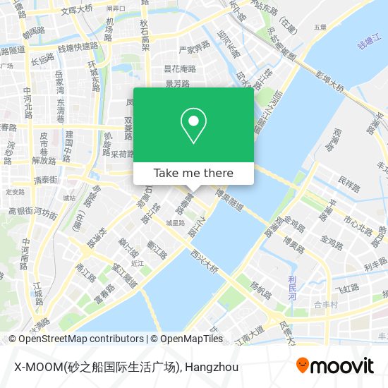 X-MOOM(砂之船国际生活广场) map
