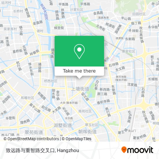 致远路与重智路交叉口 map