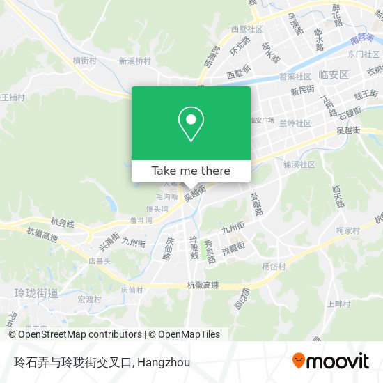 玲石弄与玲珑街交叉口 map