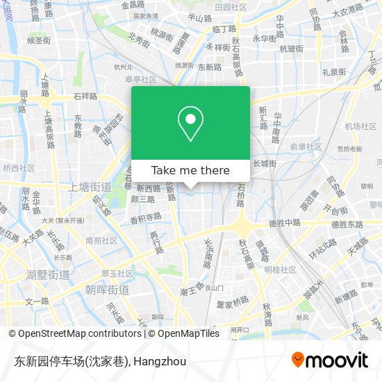 东新园停车场(沈家巷) map
