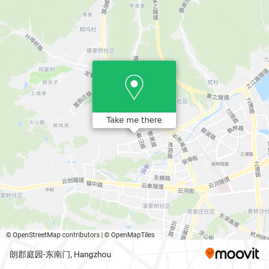 朗郡庭园-东南门 map