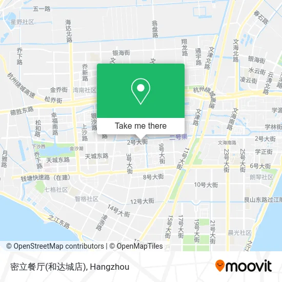 密立餐厅(和达城店) map