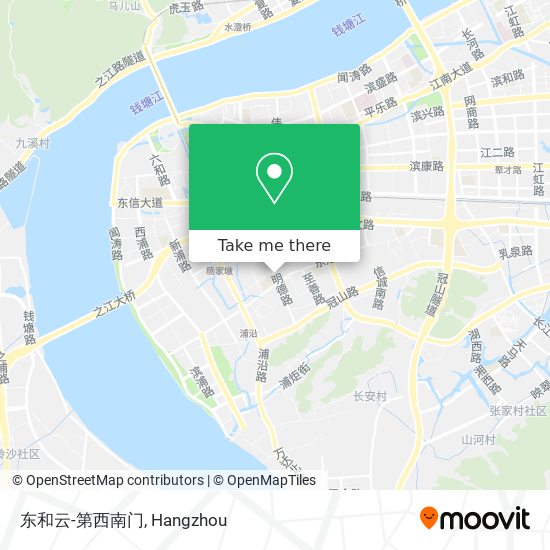 东和云-第西南门 map