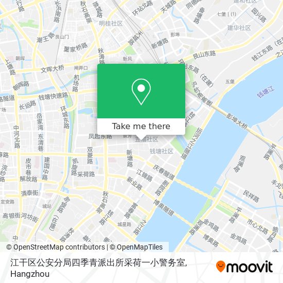 江干区公安分局四季青派出所采荷一小警务室 map
