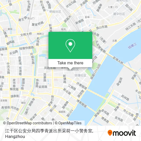 江干区公安分局四季青派出所采荷一小警务室 map