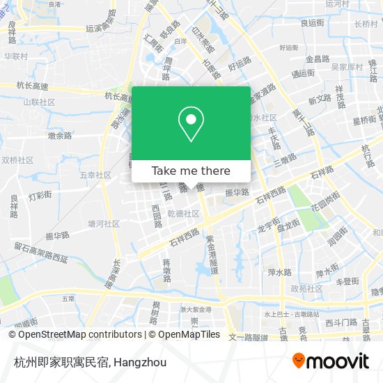 杭州即家职寓民宿 map