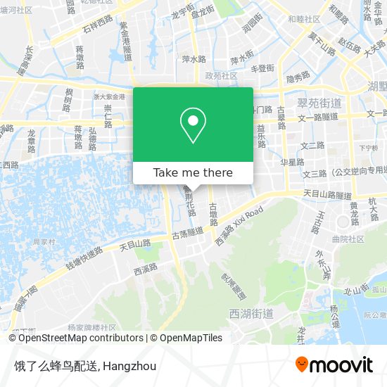 饿了么蜂鸟配送 map