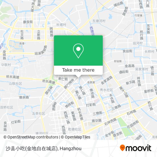沙县小吃(金地自在城店) map
