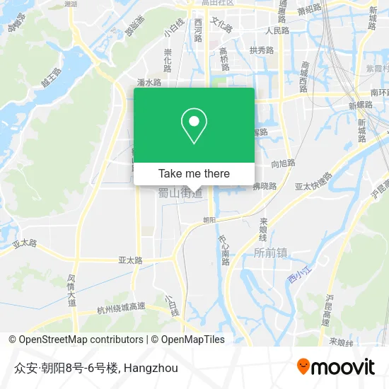 众安·朝阳8号-6号楼 map